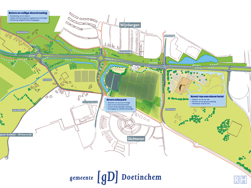infographic Europaweg Doetinchem